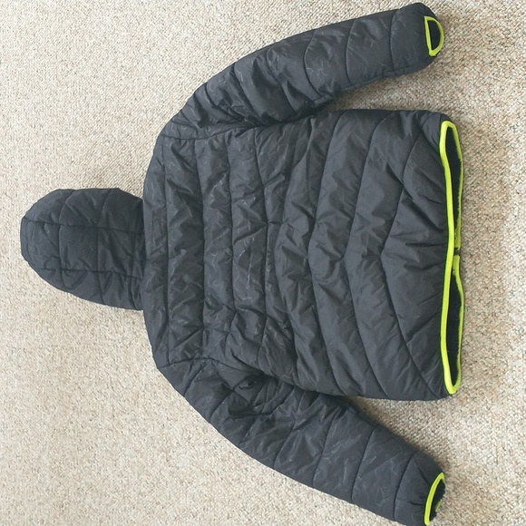 Eddie Bauer Kids Reversible Puffer Jacket Sherpa Large 14/16 - Picture 3 of 5